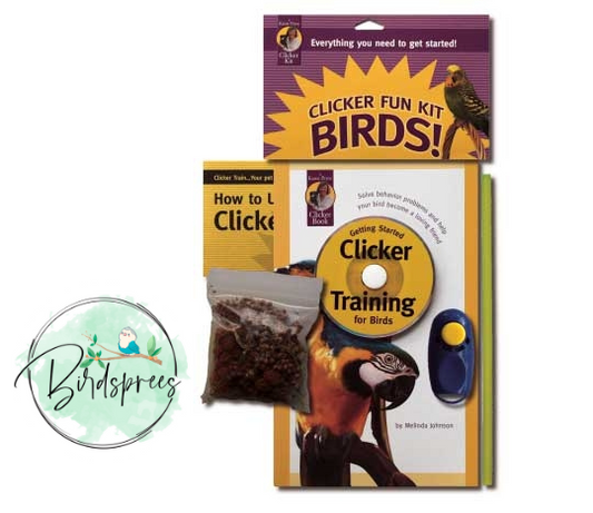 Clicker Training for Birds: Getting Started Kit - Birdsprees